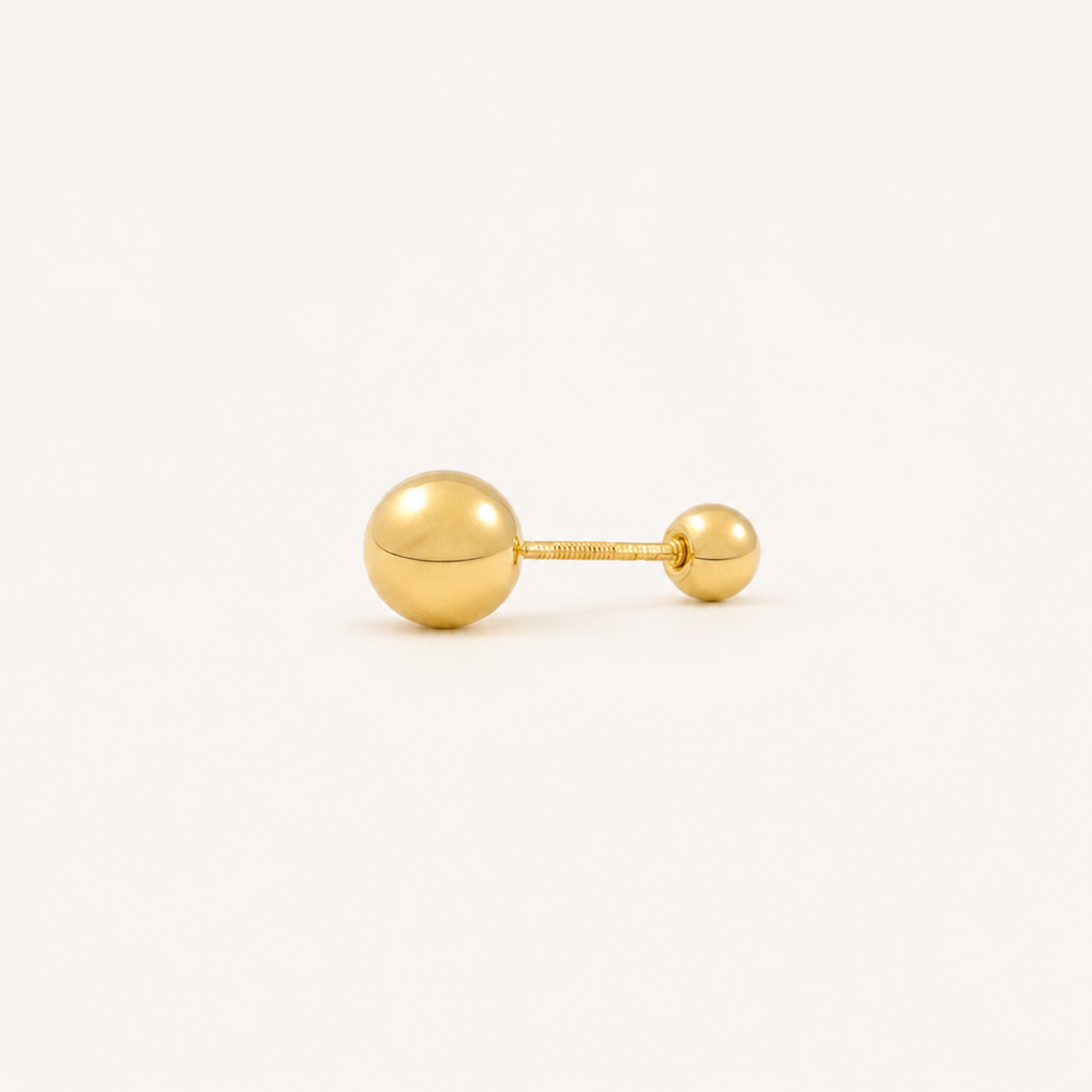 Broquel Dormilona 4.1 mm Oro 10K