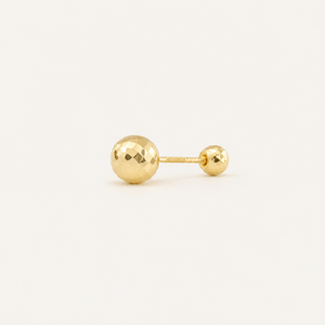 Broquel Dormilona 4.1 mm Oro 10K — vista diagonal