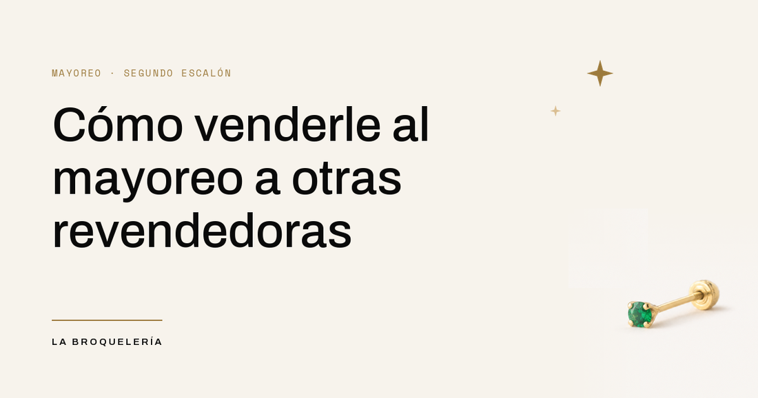 Sub-mayoreo: venderle a otras revendedoras — portada de La Broquelería