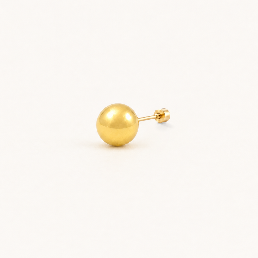 Broquel Dormilona 4.1 mm Oro 10K · vista principal