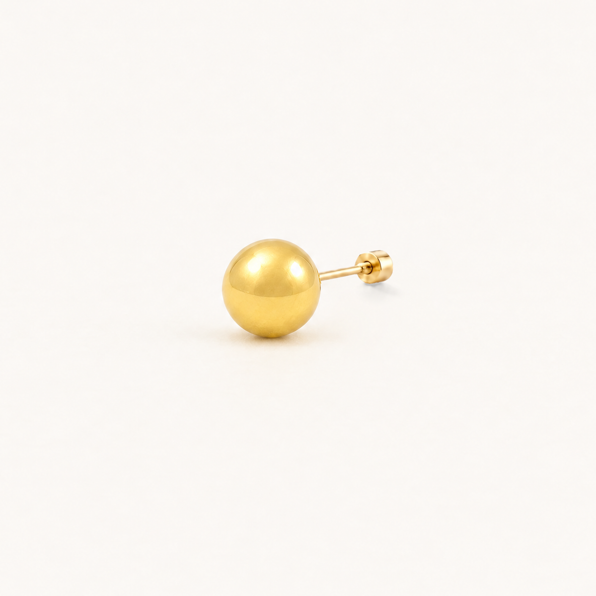 Broquel Dormilona 4.1 mm Oro 10K · vista principal