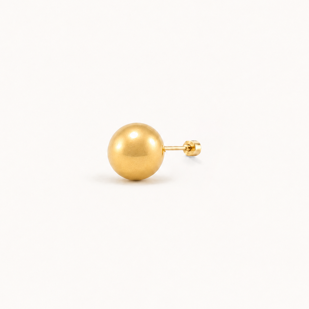 Broquel Dormilona 4.9 mm Oro 10K · vista principal