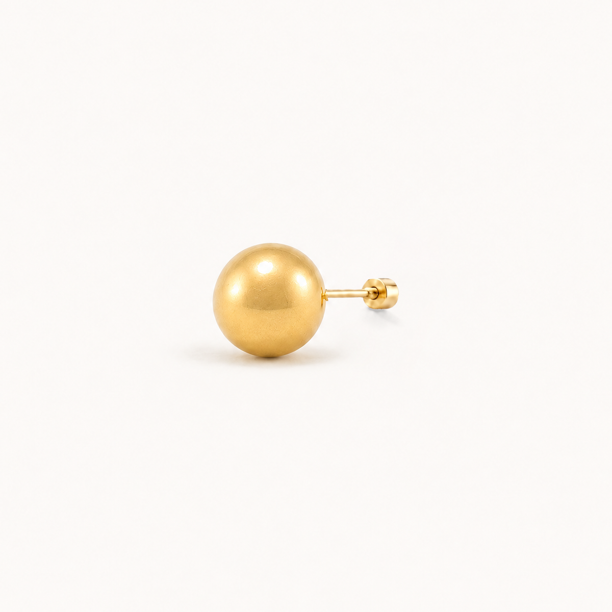 Broquel Dormilona 4.9 mm Oro 10K · vista principal