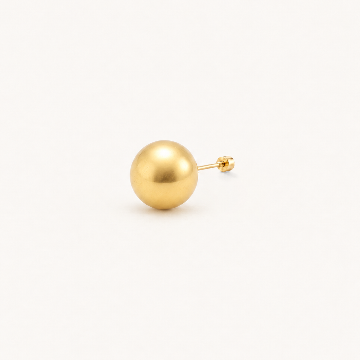 Broquel Dormilona 6 mm Oro 10K · vista principal