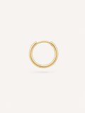 Arracada Lisa 8.8 mm Oro 10k — vista frontal