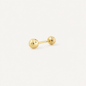 Broquel Dormilona 2.8 mm Oro 10K — vista diagonal